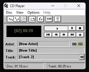 CDPLAYER.EXE hoạt động trên Windows 11 hiện đại
