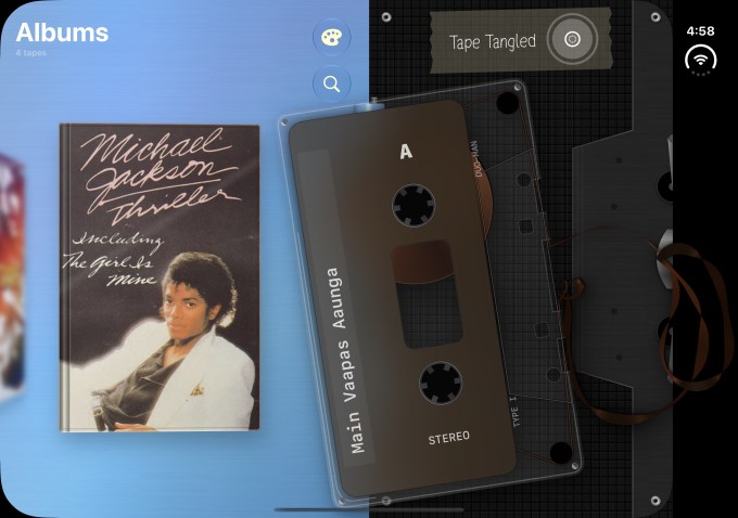 Deck-Man mô phỏng máy cassette Walkman