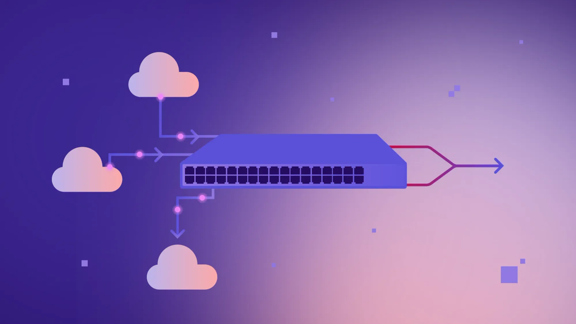 Minh họa hạ tầng mạng Hetzner Cloud