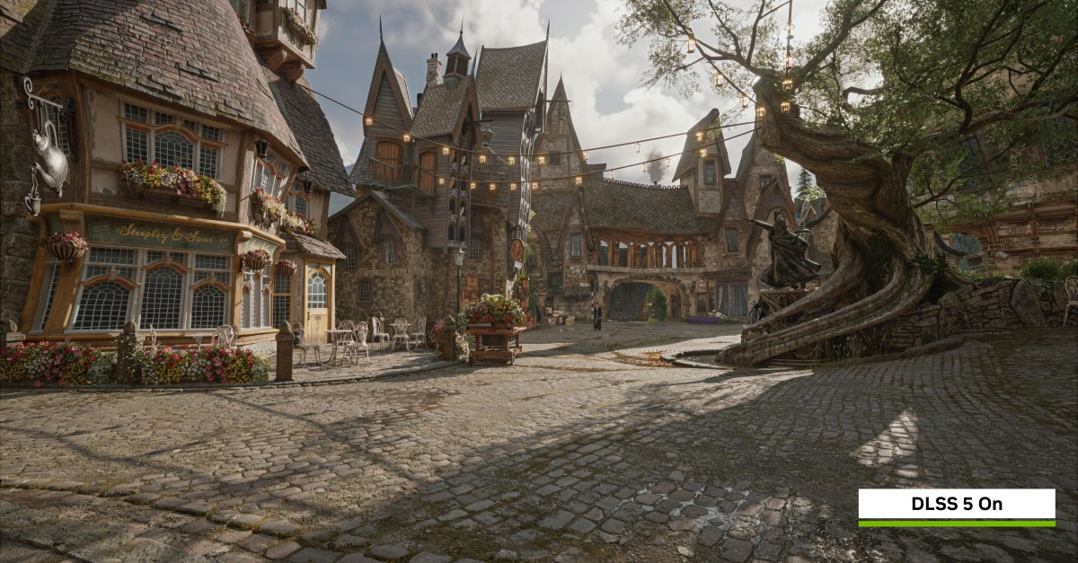 DLSS 5 chính thức ra mắt trên Hogwarts Legacy với diện mạo 'dễ nhìn' hơn nhiều