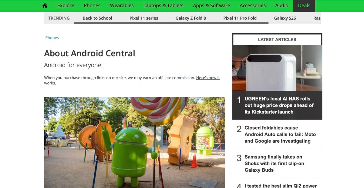 Android Central vẫn tiếp tục hoạt động dù sa thải toàn bộ nhân viên chính thức