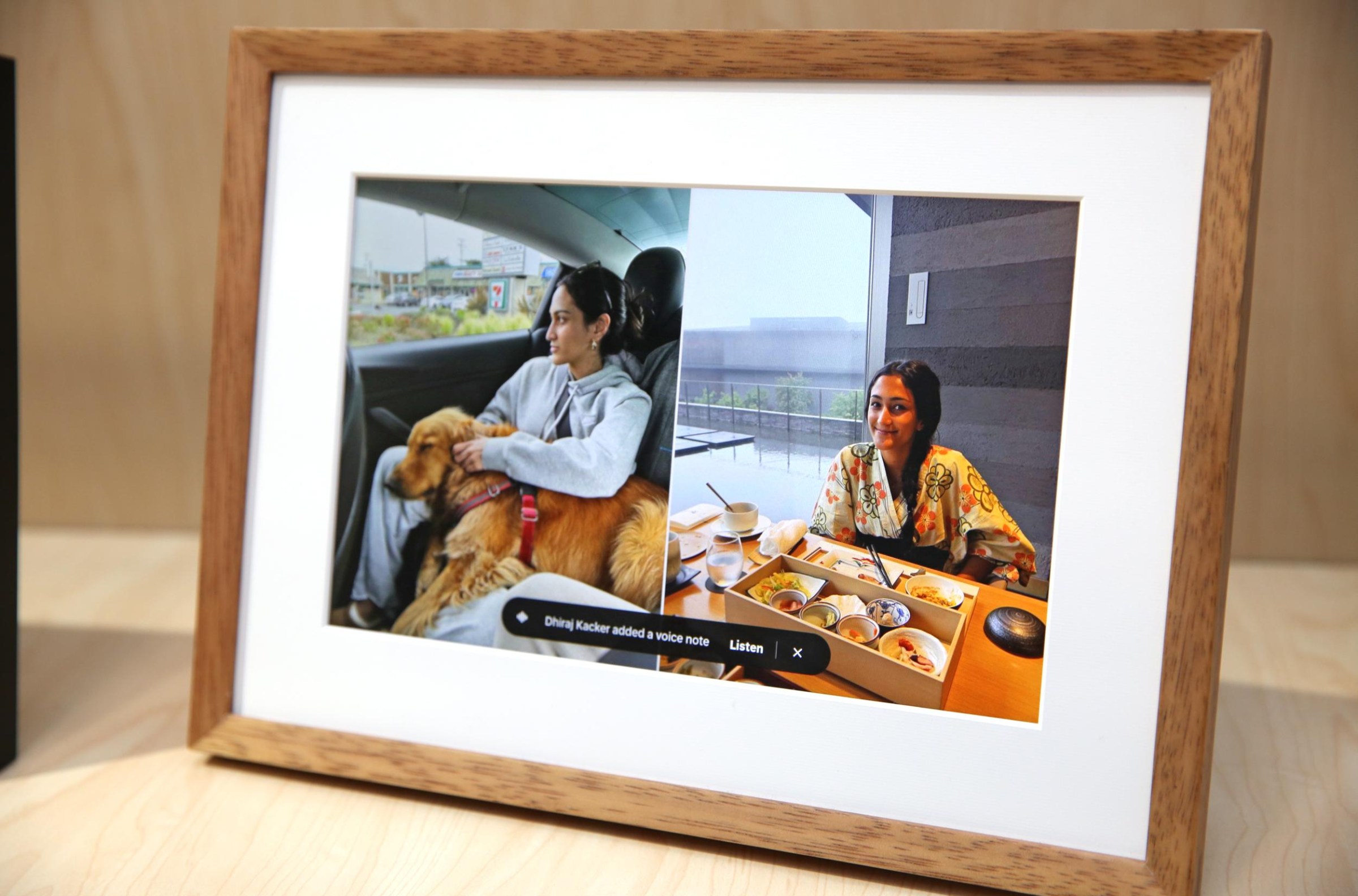 Khung ảnh số Alexa Photo Frame của Amazon