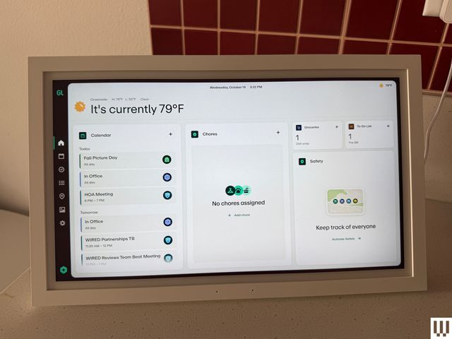 Greenlight Family Hub nhìn từ phía trước