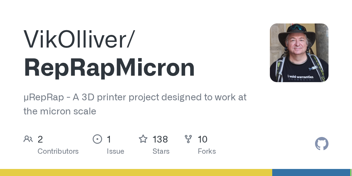RepRapMicron: Dự án in 3D vi mô hướng tới khả năng tự nhân bản của máy in