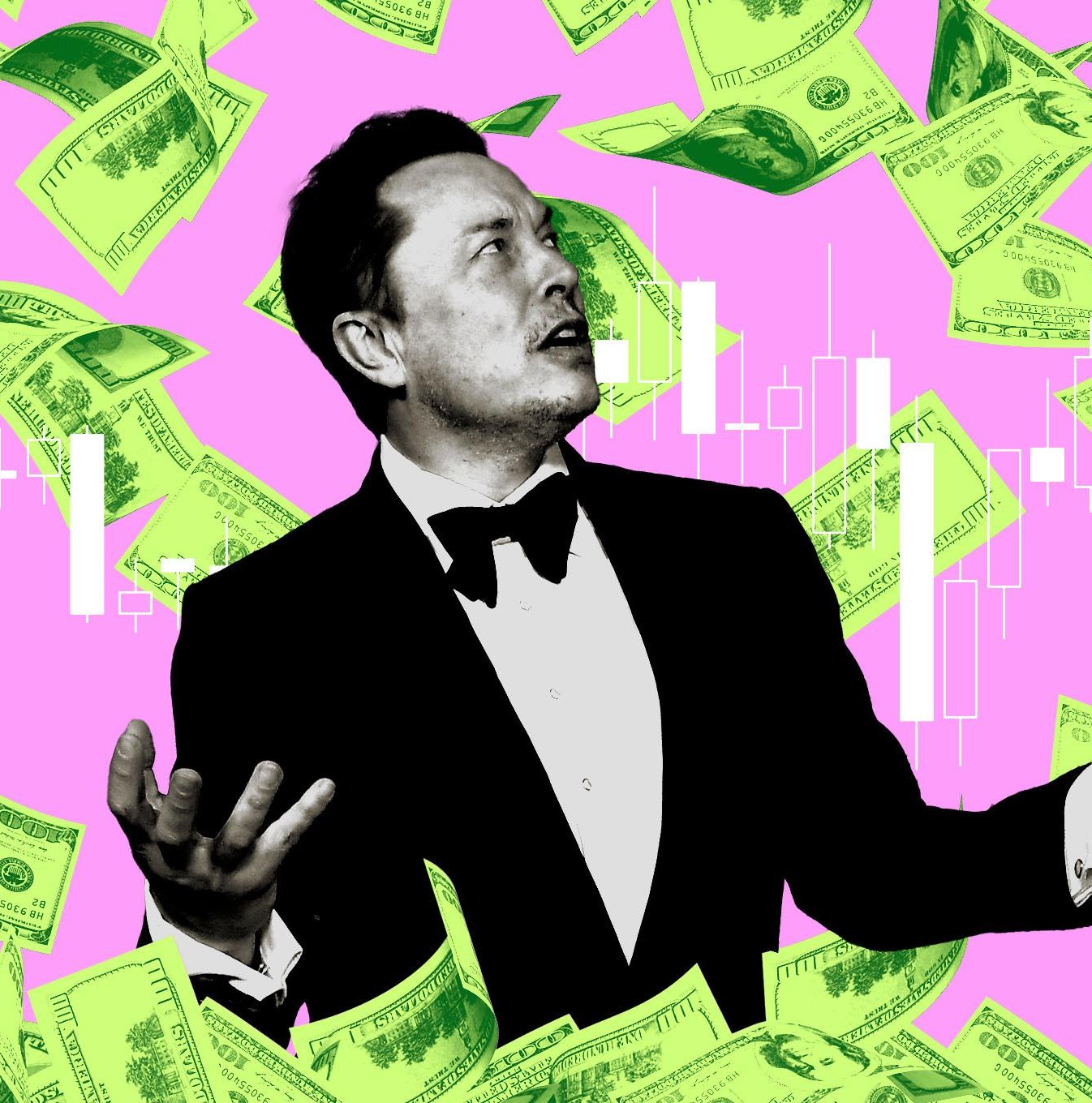 Minh họa thương vụ SpaceX và Tesla