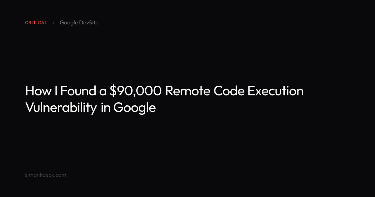 Lỗ hổng thực thi mã từ xa trị giá 90.000 USD trong hệ thống tài liệu Google