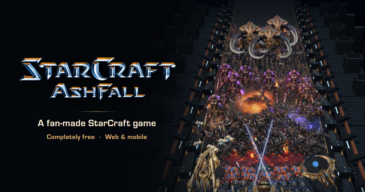 Starcraft: Ashfall — game bắn súng trình duyệt lấy bối cảnh StarCraft gây chú ý trên Hacker News