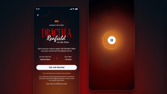 Trải nghiệm câu chuyện tương tác với AI của Audible