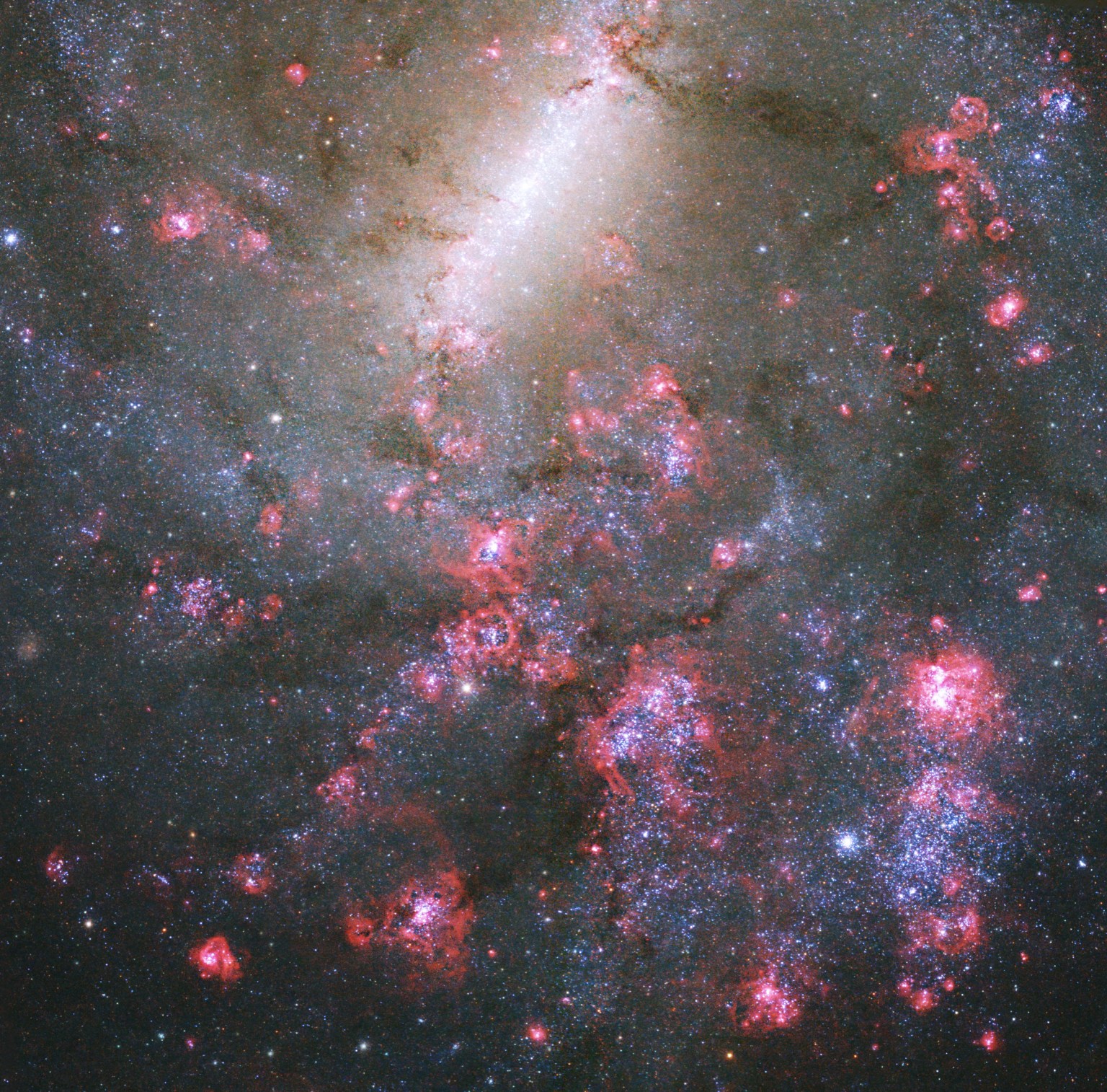 Ảnh thiên hà NGC 5068 chụp bởi Kính viễn vọng Không gian James Webb