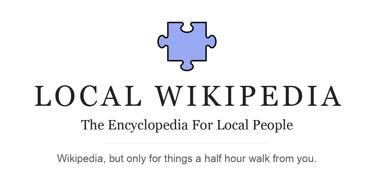 Local Wikipedia: Bách khoa toàn thư chỉ quanh bạn trong nửa giờ đi bộ