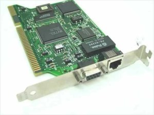 Card mạng Token Ring của Intel với đầu nối DE-9 đặc trưng