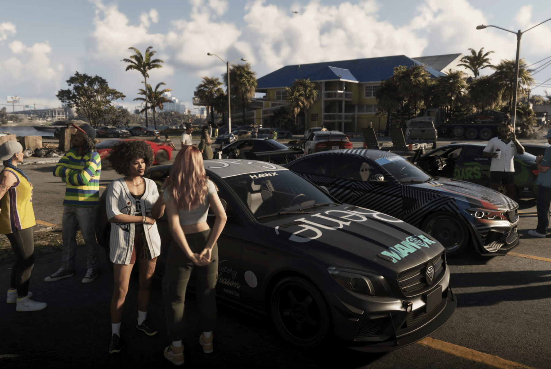 Giao diện danh sách đài phát thanh trong GTA VI