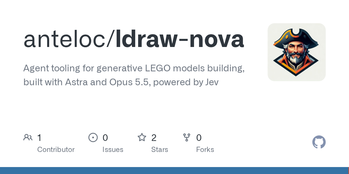 ldraw-nova: Công cụ mã nguồn mở giúp AI tự động thiết kế mô hình LEGO