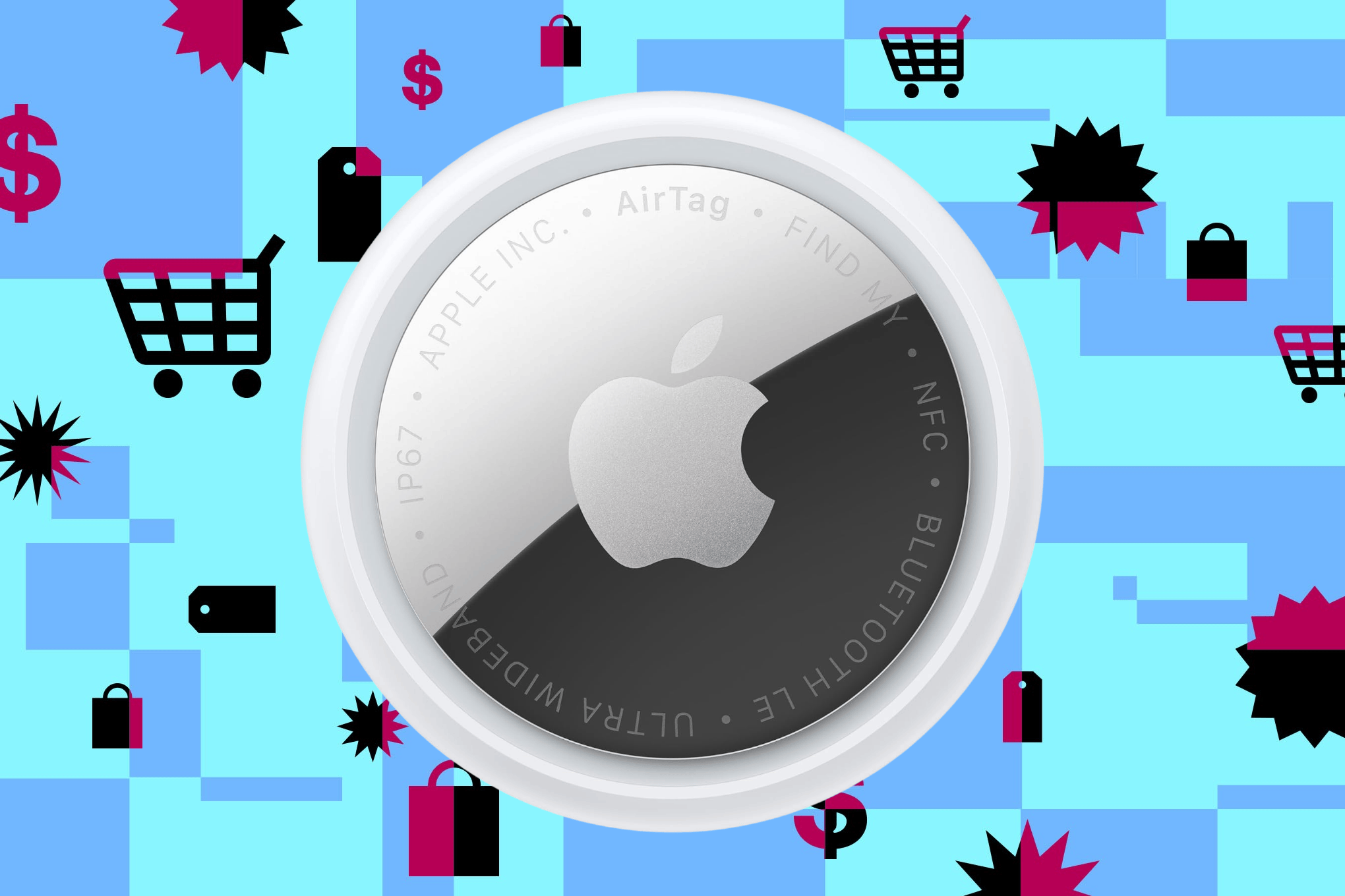 AirTag thế hệ mới của Apple đang giảm giá kỷ lục