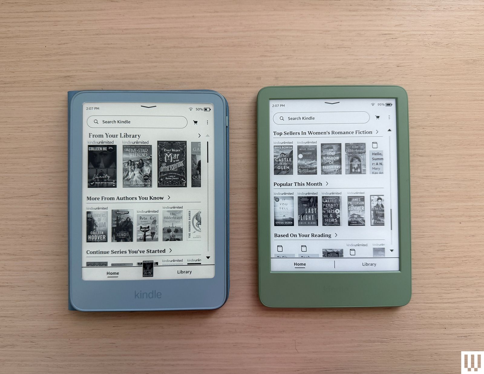 Kindle Aluminum 2026 với lớp vỏ nhôm màu xanh Alpine Sky