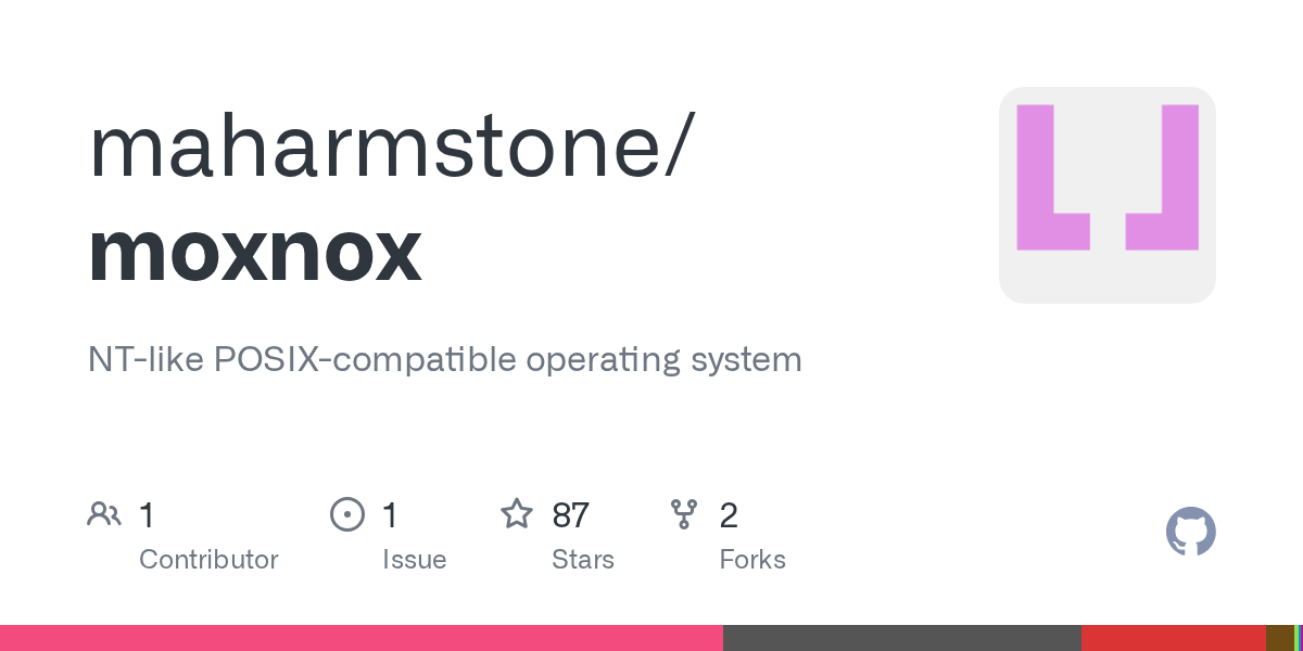 Moxnox 1.0: Hệ điều hành hobby tự dựng lấy chính mình, chạy trên btrfs