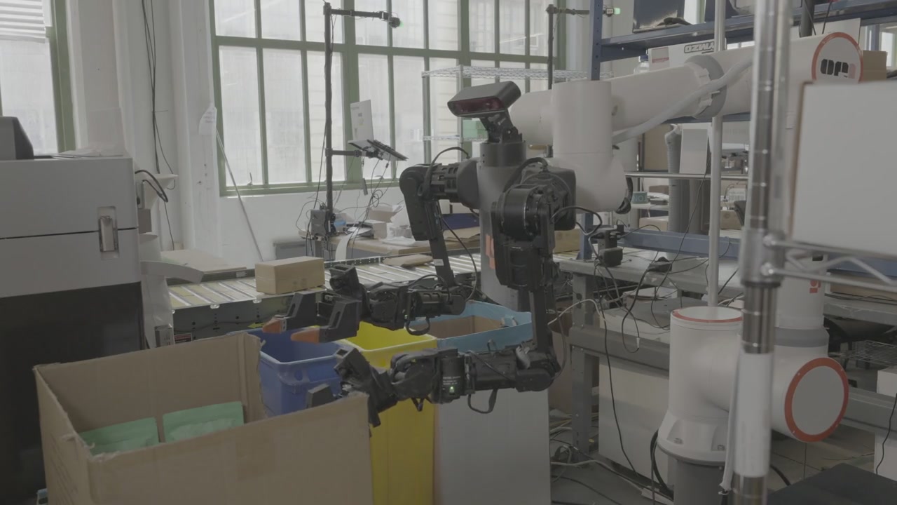 Mô hình robot công nghiệp trong môi trường vận hành thực tế