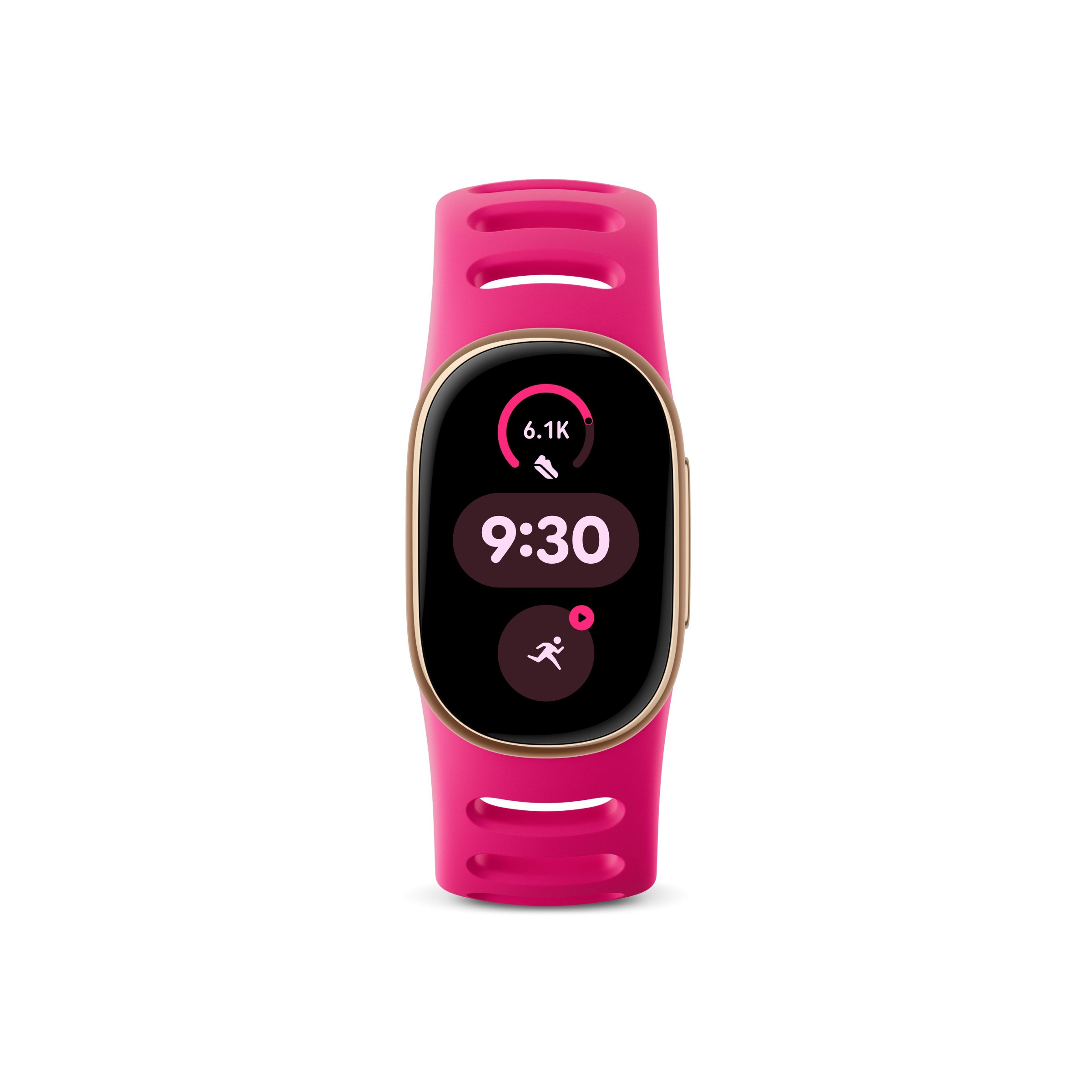 Fitbit Edge phiên bản dây thể thao màu dâm bụt