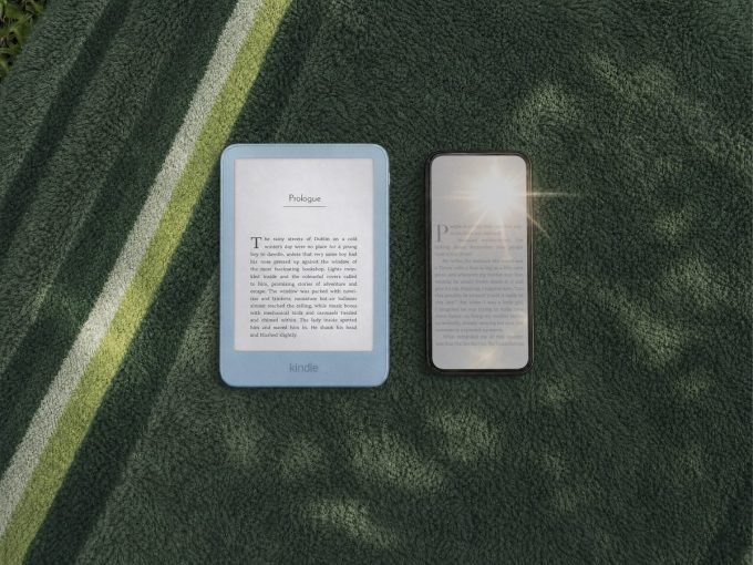 Kindle thế hệ mới với màn hình phẳng không viền