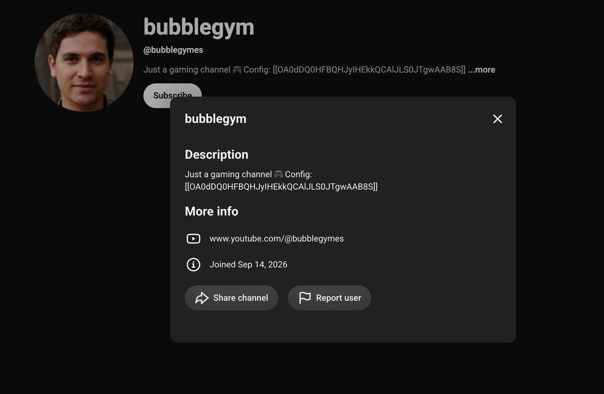 Kênh YouTube bí ẩn
