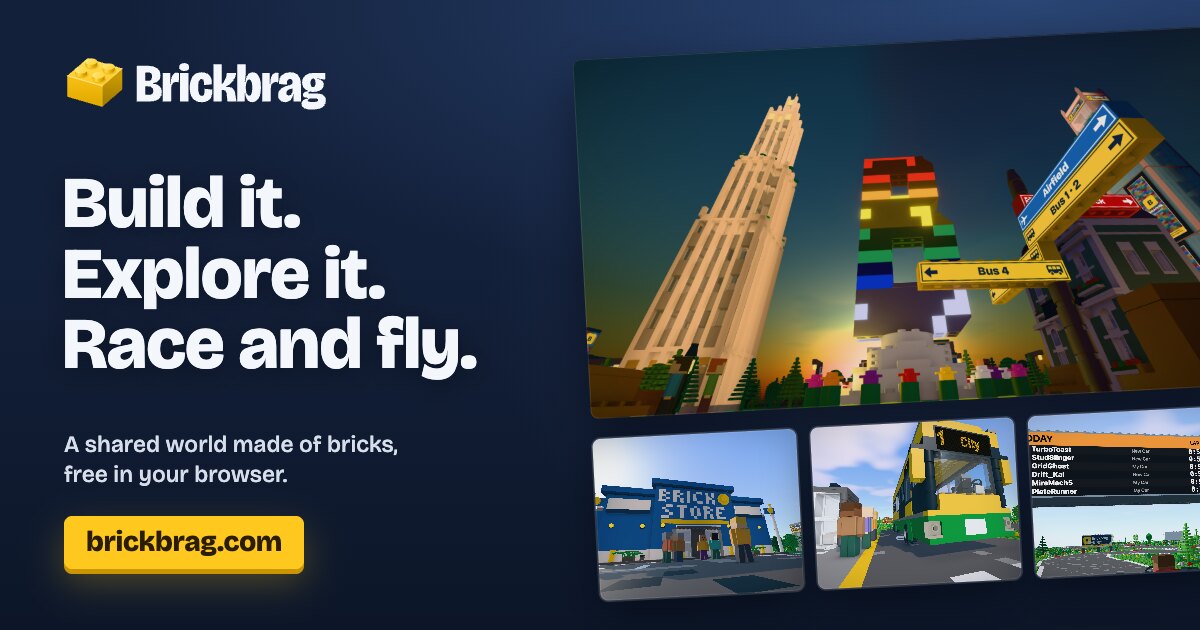 Brickbrag: Thế giới xây dựng bằng gạch nhiều người chơi ngay trên trình duyệt