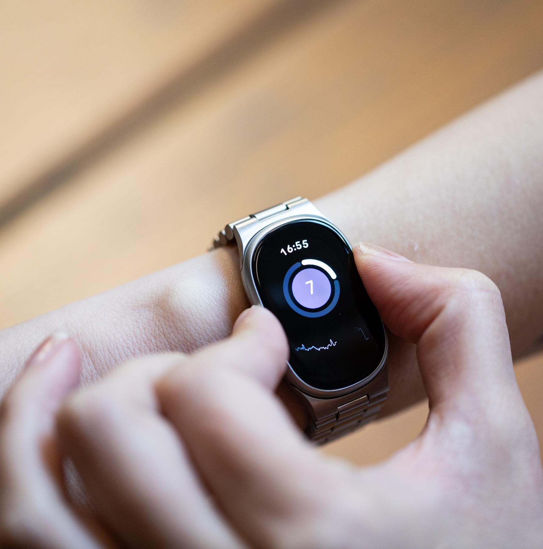 Dây đeo nam châm của Fitbit Edge
