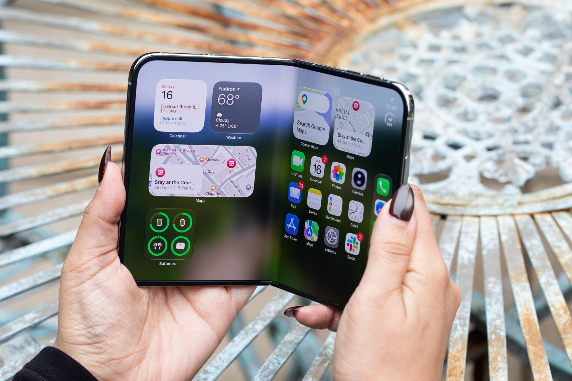 Mẫu iPhone Duo của Apple