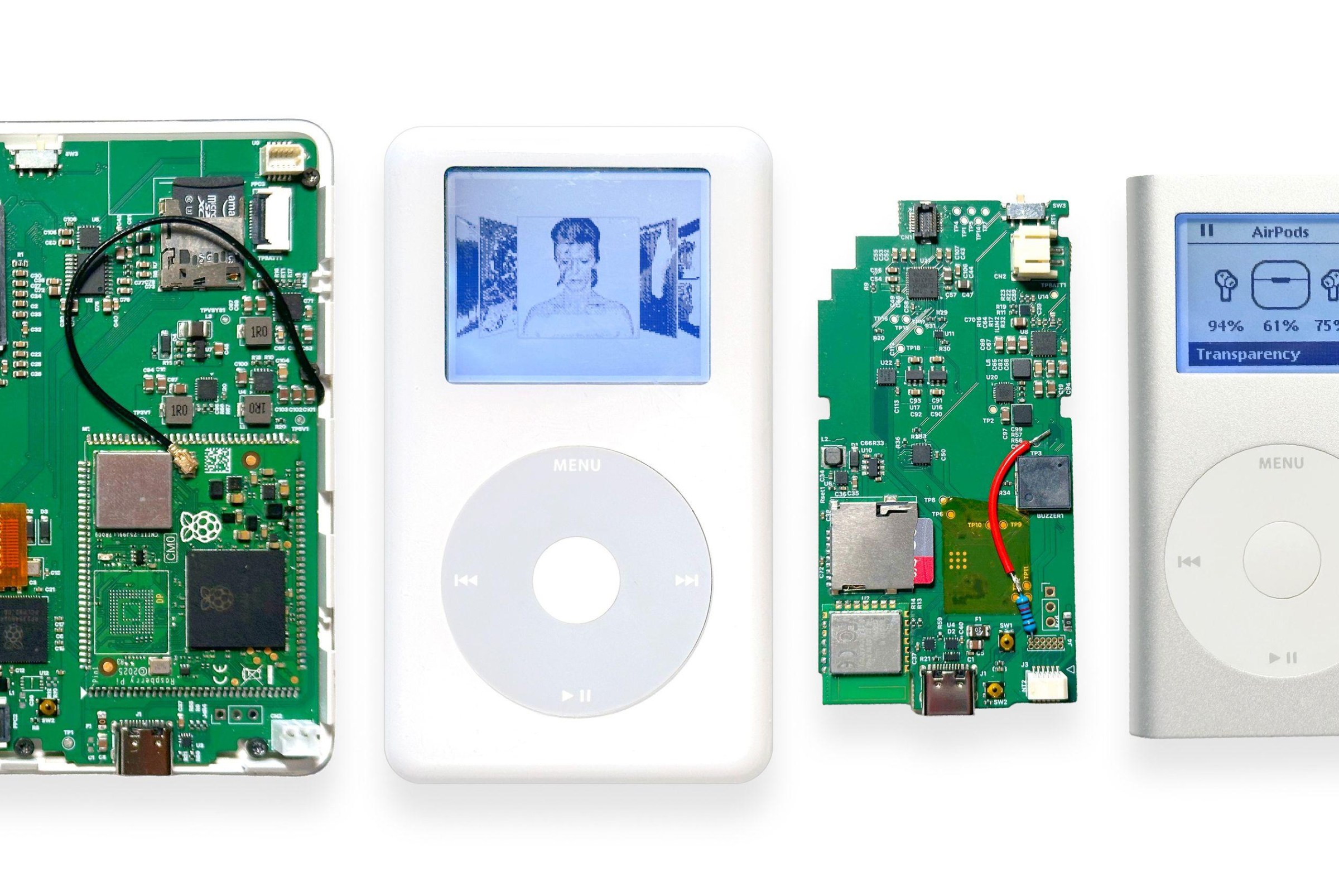 Bo mạch chủ Sprout Pi thay thế cho iPod cũ