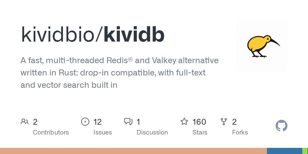 KiviDB: Cơ sở dữ liệu trong bộ nhớ viết bằng Rust, nhanh gấp 9 lần Redis