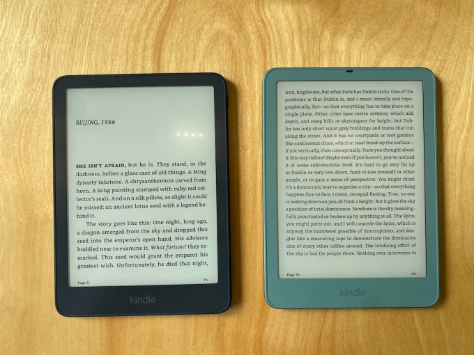 Kindle tiêu chuẩn với nhiều tùy chọn màu sắc mới