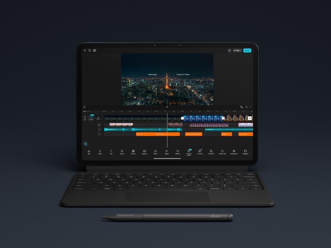 Trợ lý Alexa Plus trên máy tính bảng Amazon
