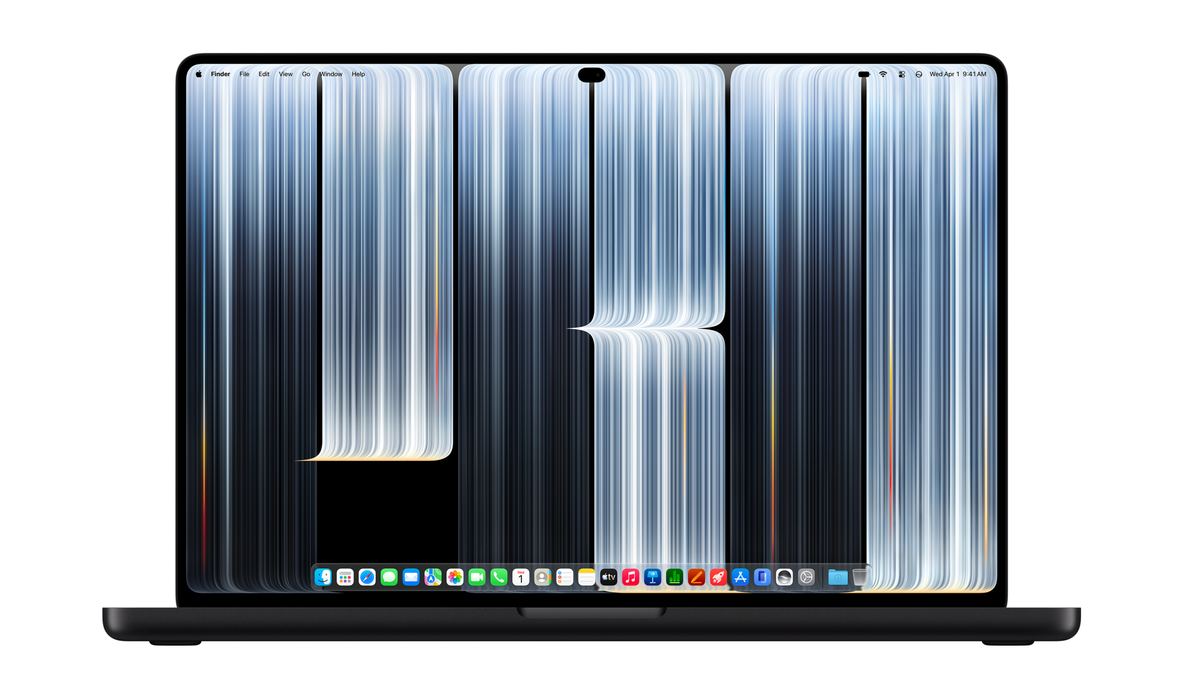 Giao diện giới thiệu Touch on Mac của Apple