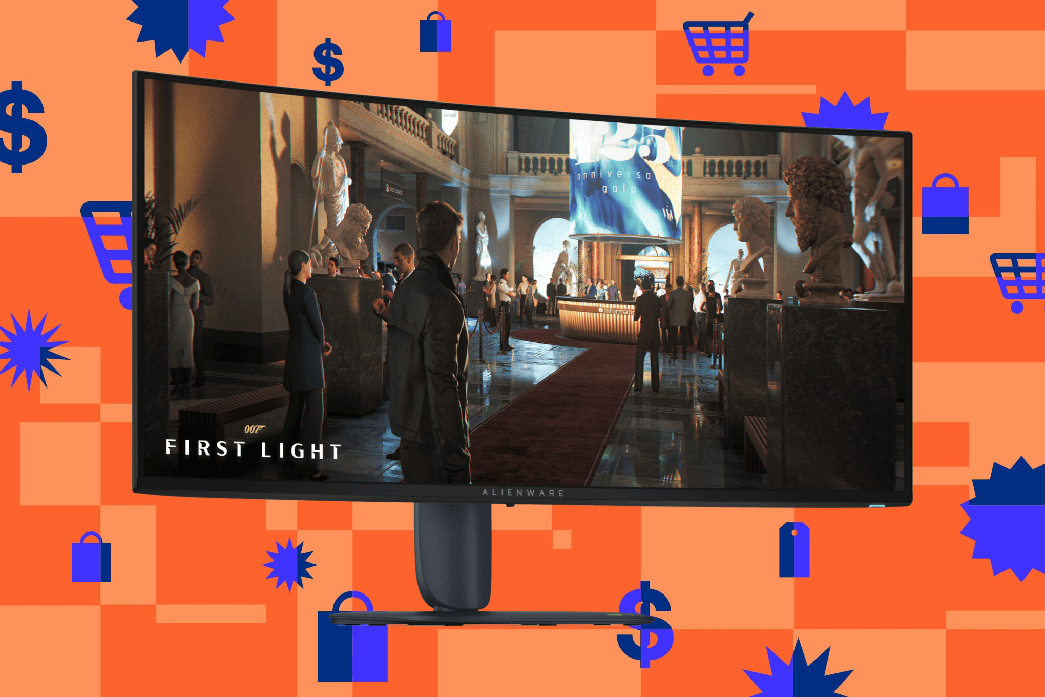Màn hình chơi game QD-OLED 34 inch của Alienware