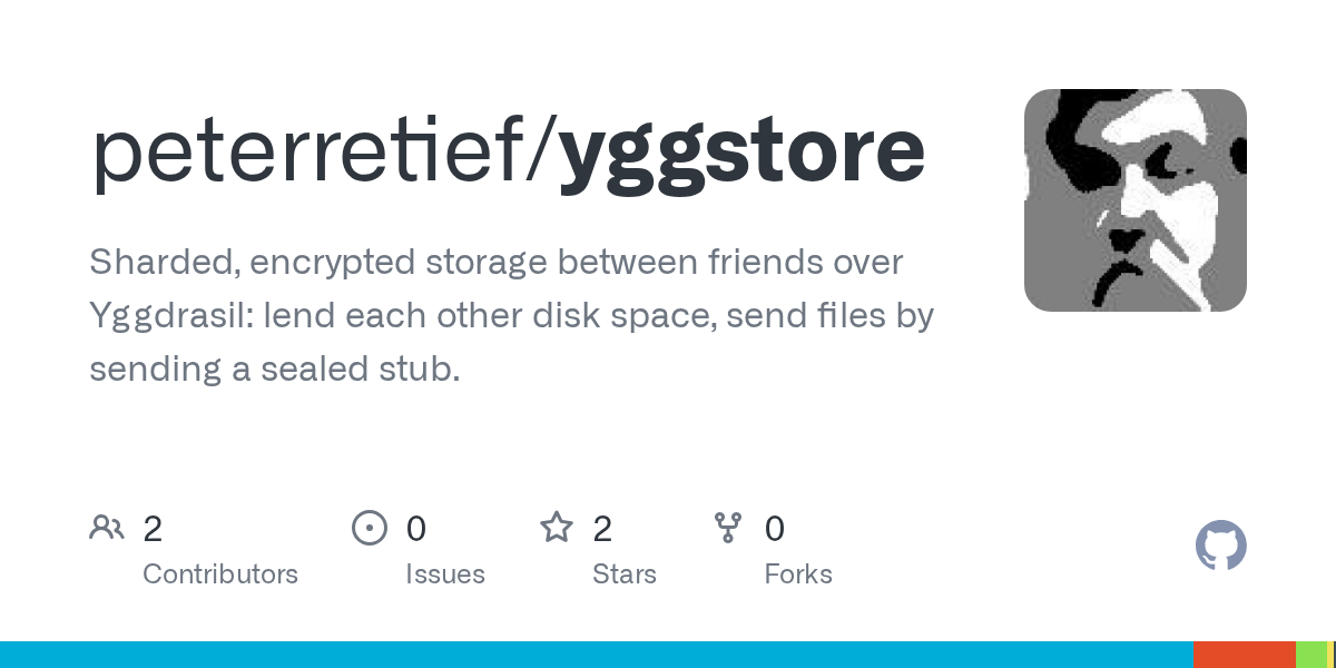 Yggstore: Lưu trữ phi tập trung, mã hóa và chia nhỏ giữa bạn bè qua mạng Yggdrasil