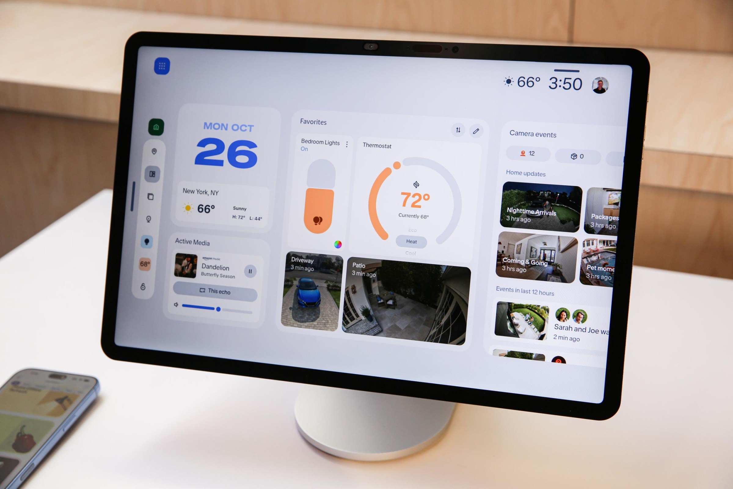Giao diện mới trên Echo Show 16