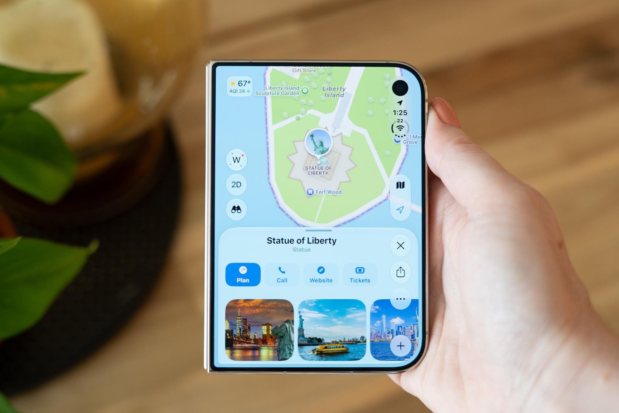 Màn hình ngoài của iPhone Duo
