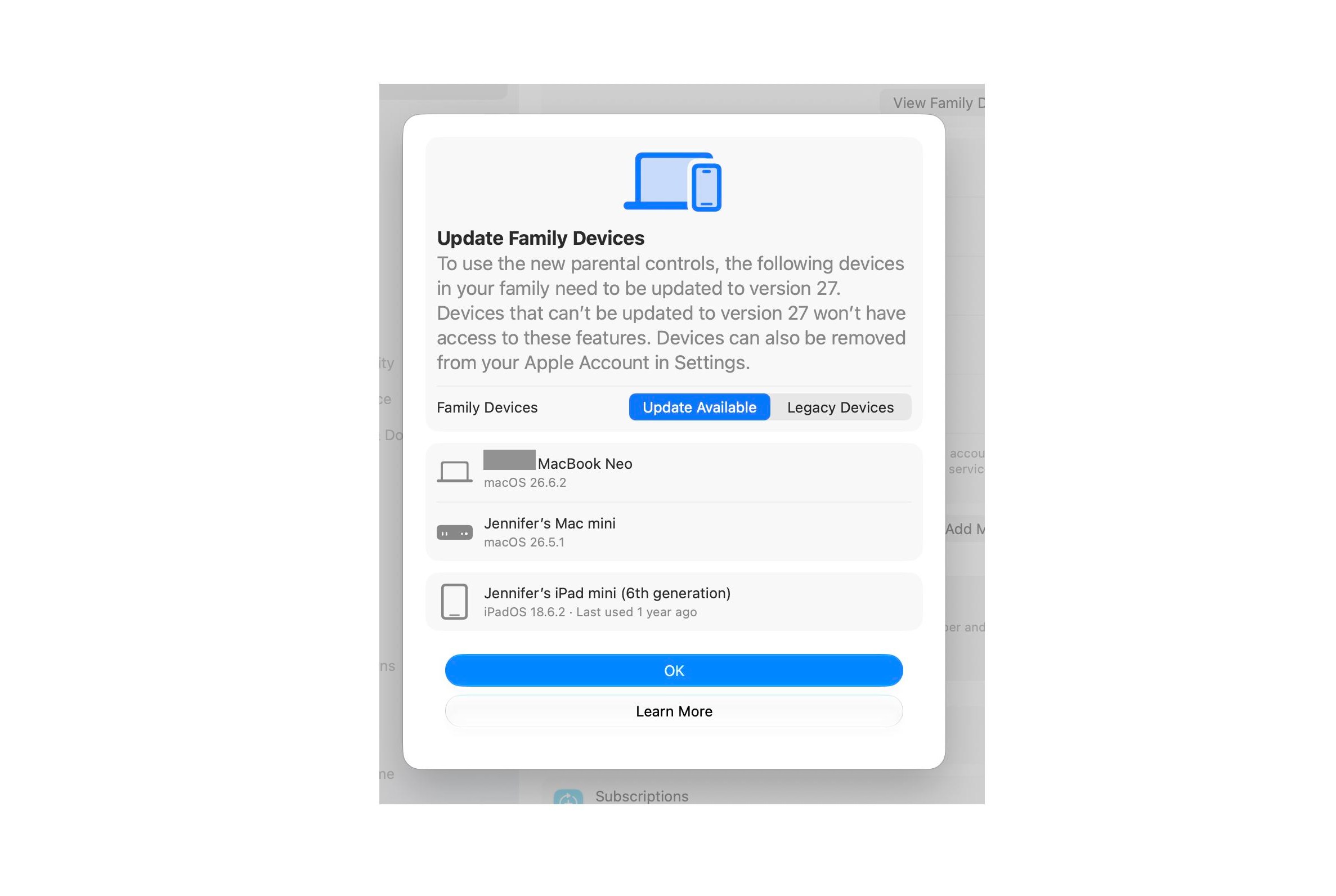 Giao diện tính năng Screen Time mới trên iPhone