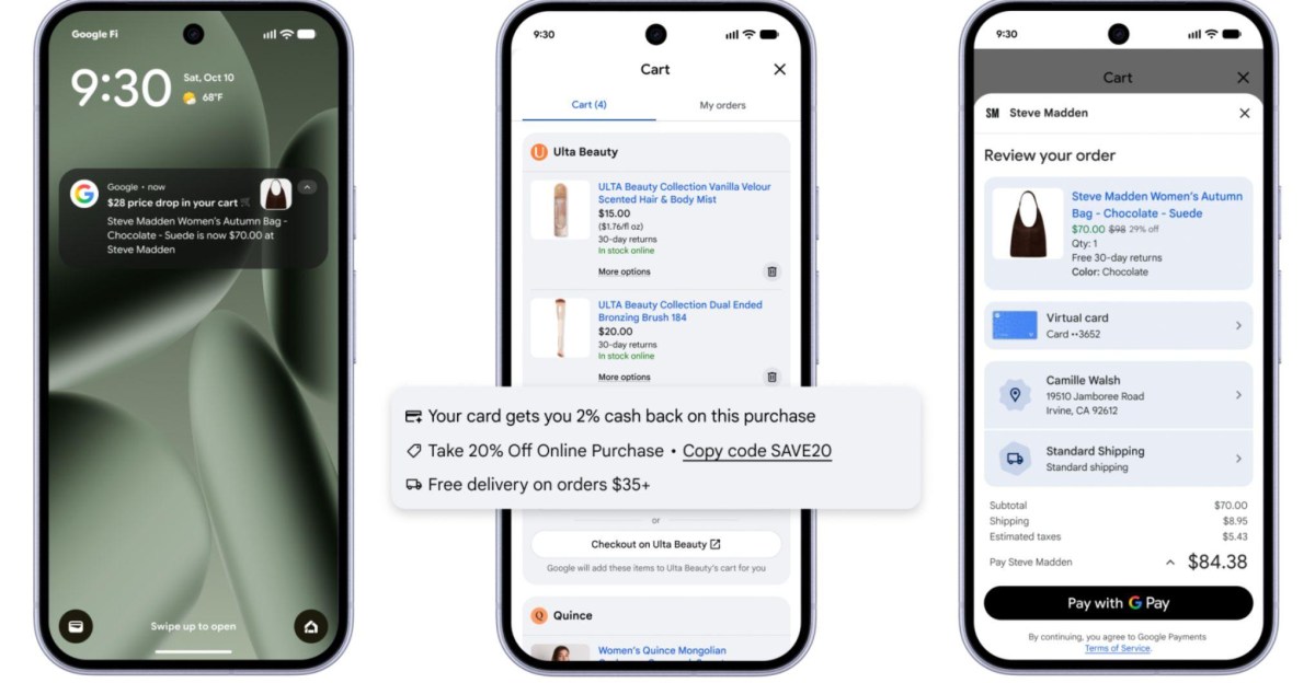 Google ra mắt giỏ hàng trực tuyến "vạn năng" trước mùa mua sắm cuối năm