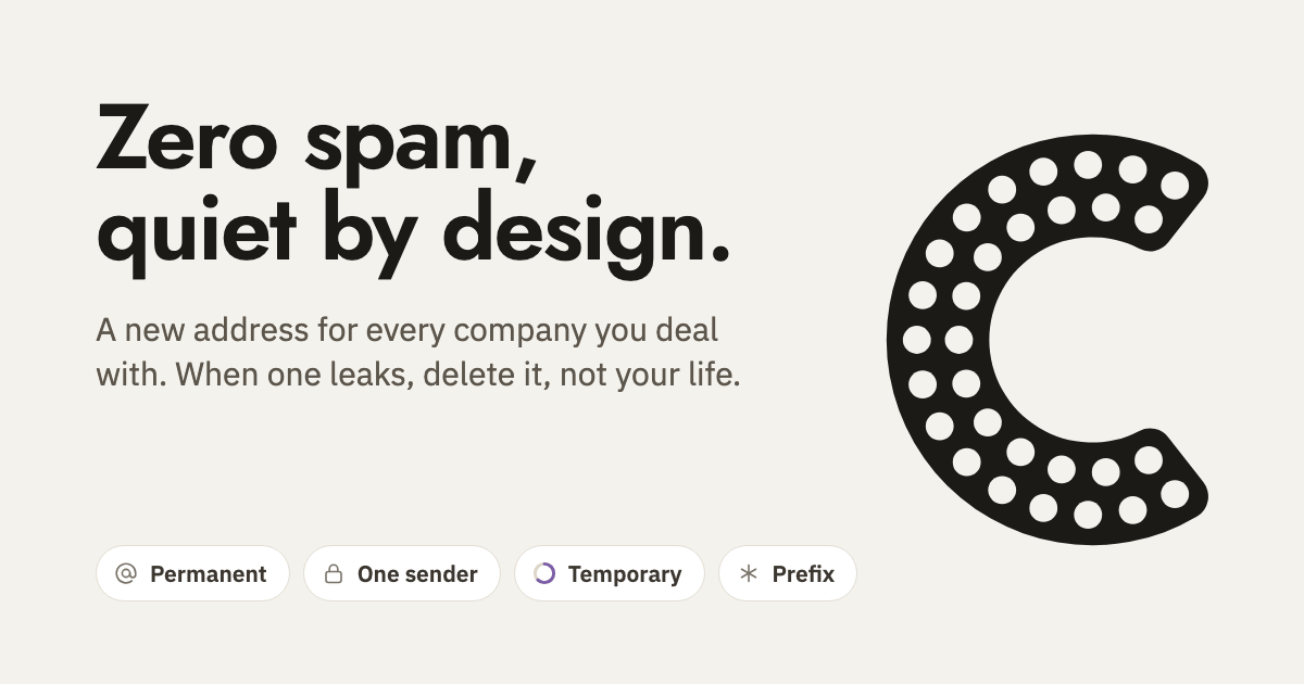 Ứng dụng email chỉ cho phép một người gửi cho mỗi hộp thư