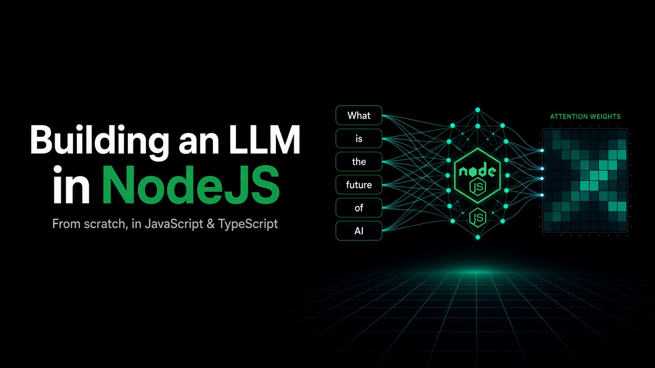 Xây dựng mô hình LLM từ con số 0 bằng TypeScript: Hành trình gỡ bỏ mọi 'hộp đen' của transformer