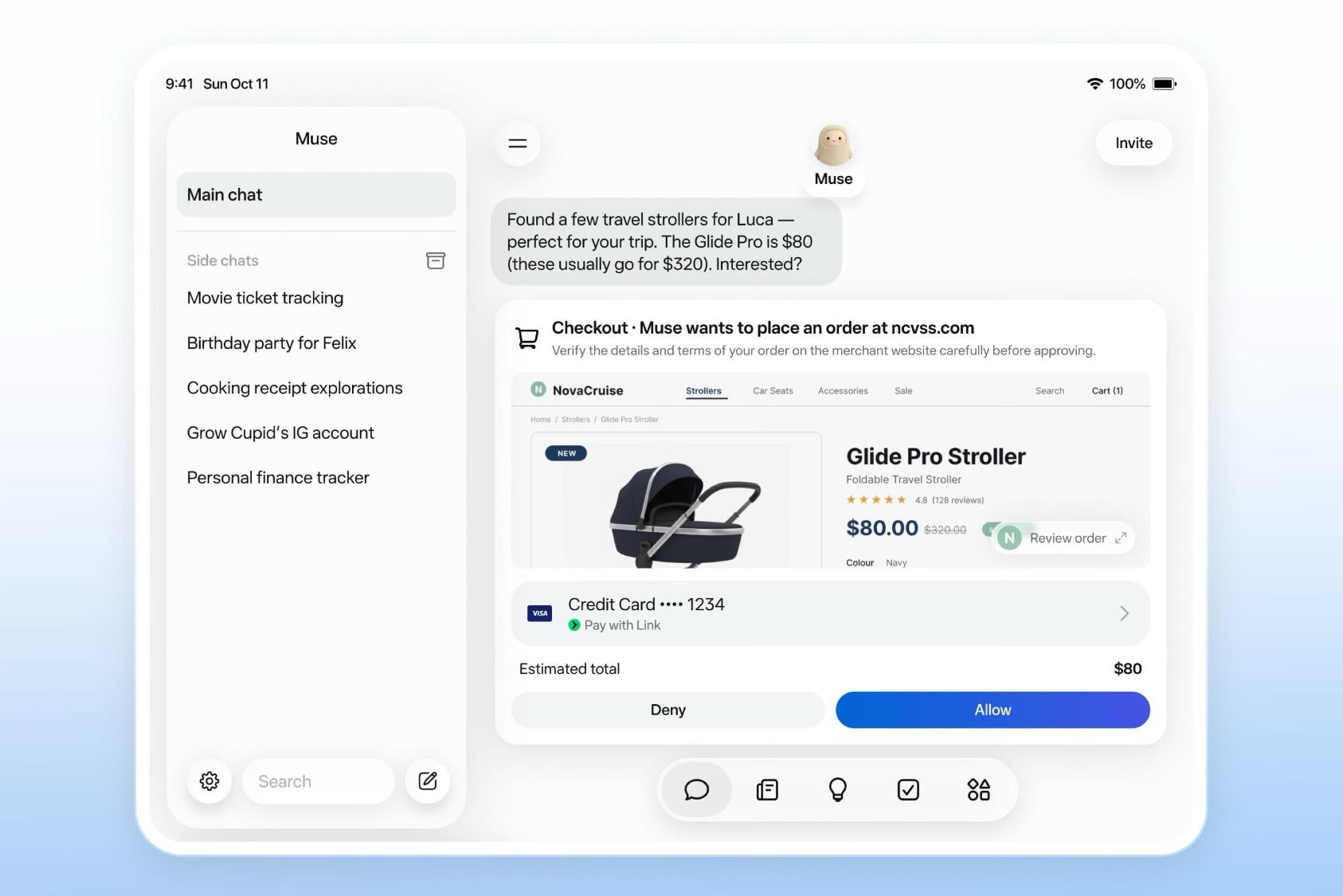 Ảnh chụp từ App Store về Muse