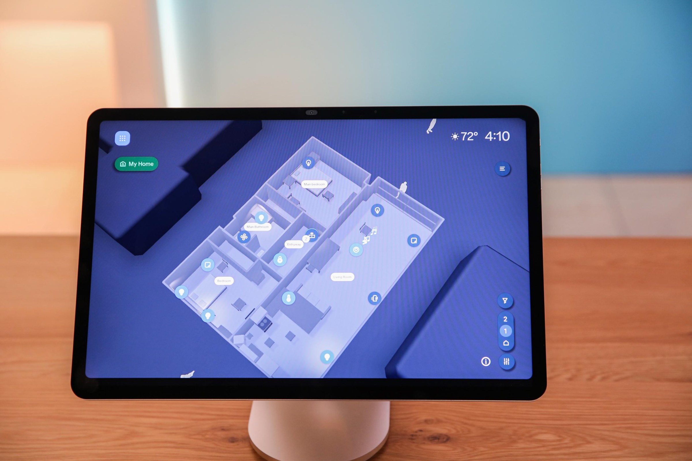 Bản đồ nhà Alexa trên màn hình Echo Show 16