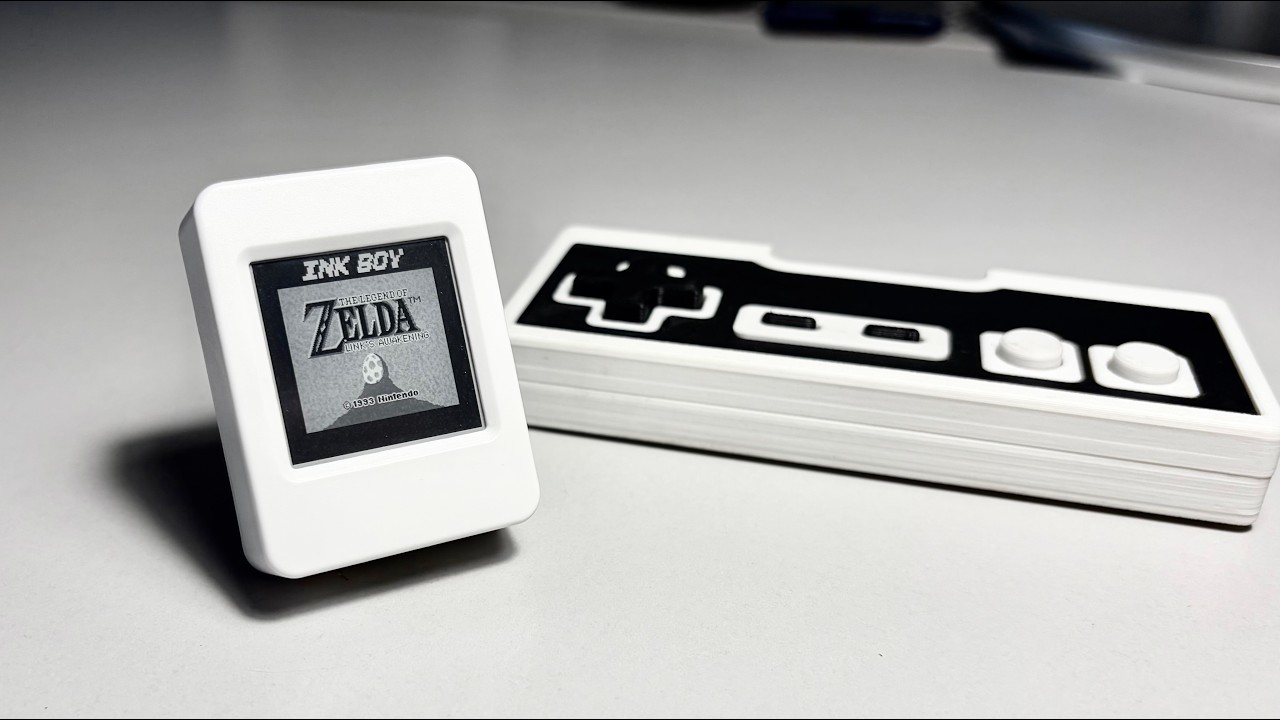 Chơi game GameBoy trên màn hình E-Paper ESP32 với tốc độ 30FPS