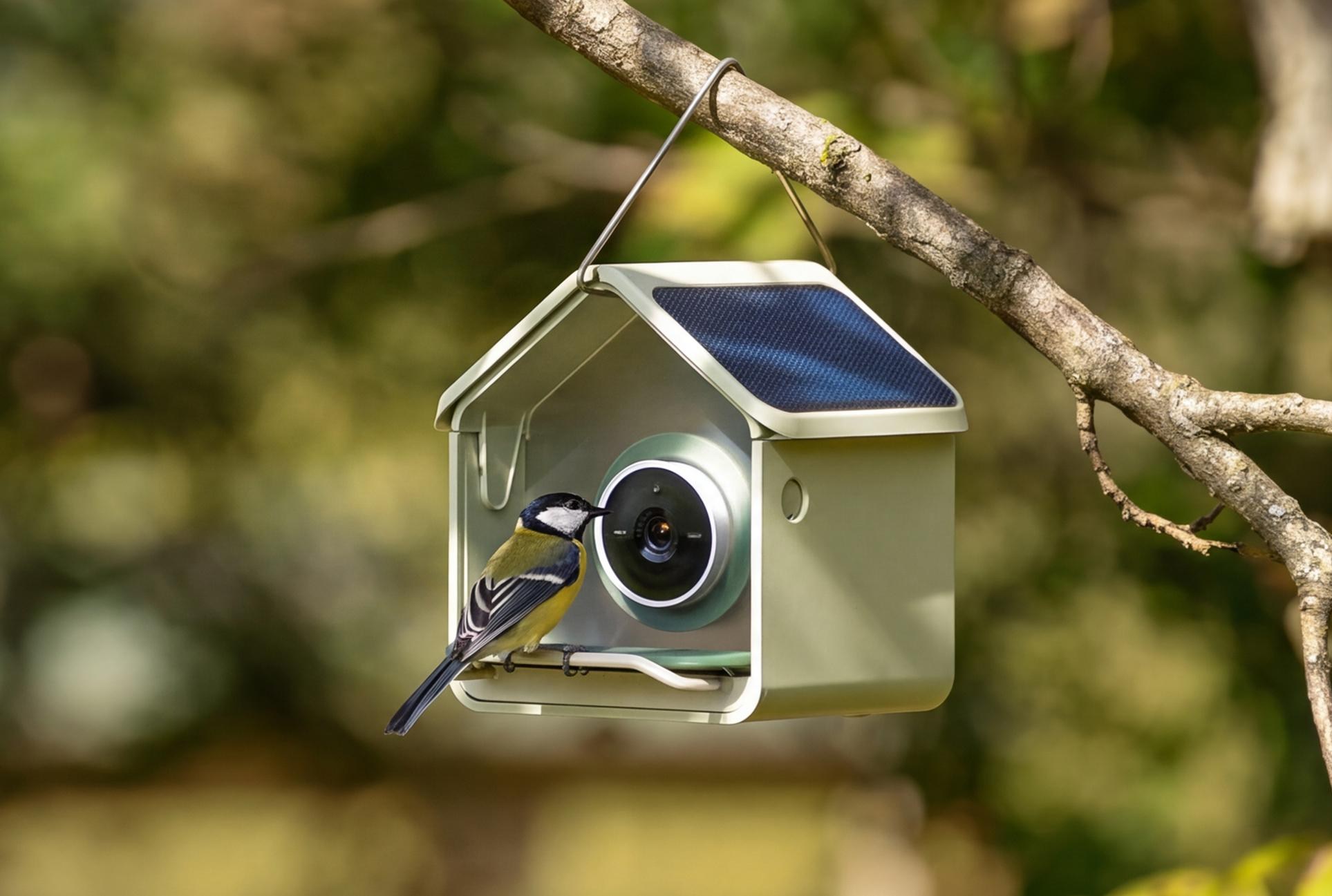 Máy cho chim ăn thông minh Birdbuddy Nook